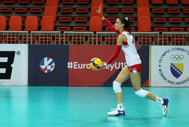 19 Yaş Altı Kız Voleybol Milli Takımı Avrupa şampiyonu oldu - Resim: 4