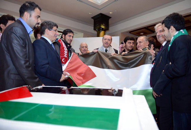 Başbakan'dan konuk bakanlara Filistin pastası - Resim: 2