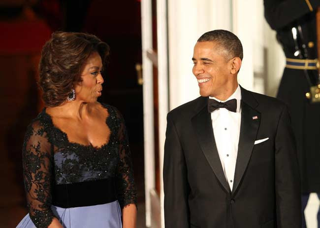 Michelle Obama düşman çatlattı! Kıyafete dikkat! - Resim: 4