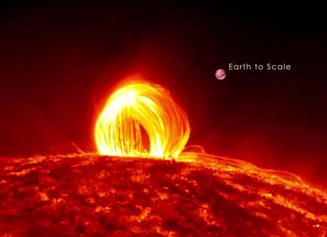 Ateş yağmurunun büyüleyici görüntüsü - Resim: 1