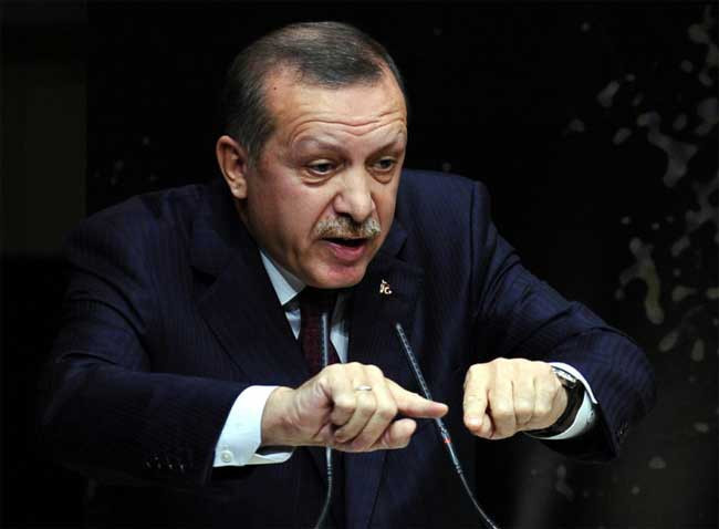 Erdoğan konuşurken şekilden şekile girdi - Resim: 2