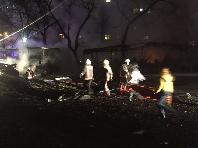 Ankara'daki patlama yerinden ilk görüntüler - Resim: 2