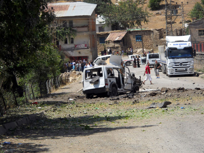Hakkari'deki saldırıdan kareler - Resim: 3