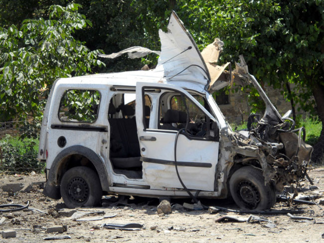 Hakkari'deki saldırıdan kareler - Resim: 4