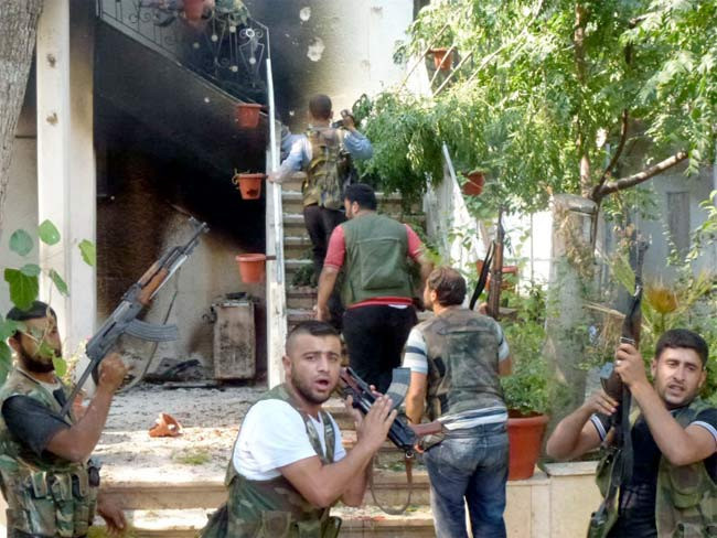 Muhaliflerin saldırısı böyle görüntülendi - Resim: 4