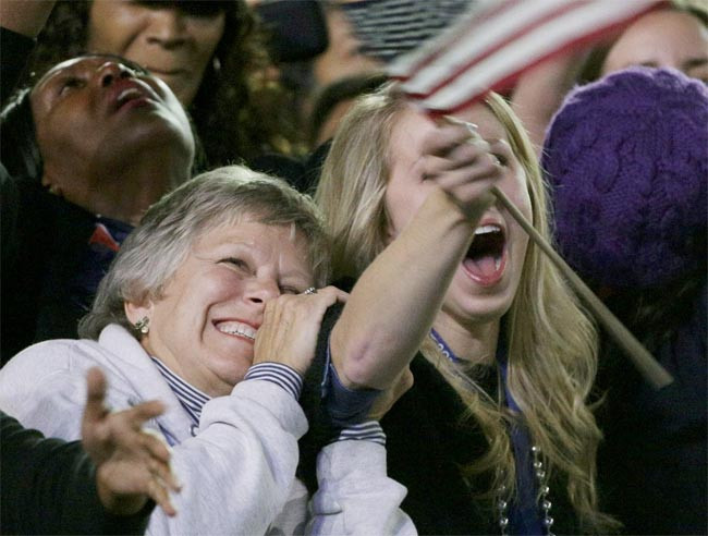 Obama zaferini böyle kutladı - Resim: 4
