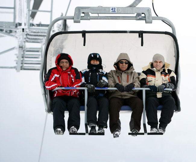 Bülent Arınç'ın kar keyfi - Resim: 3