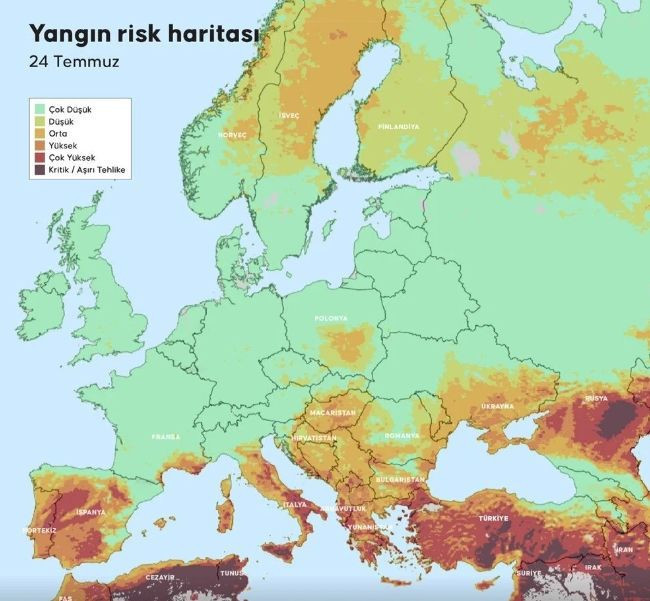 Türkiye alevlerle mücadele ediyor: 10 noktada yangın - Resim: 2