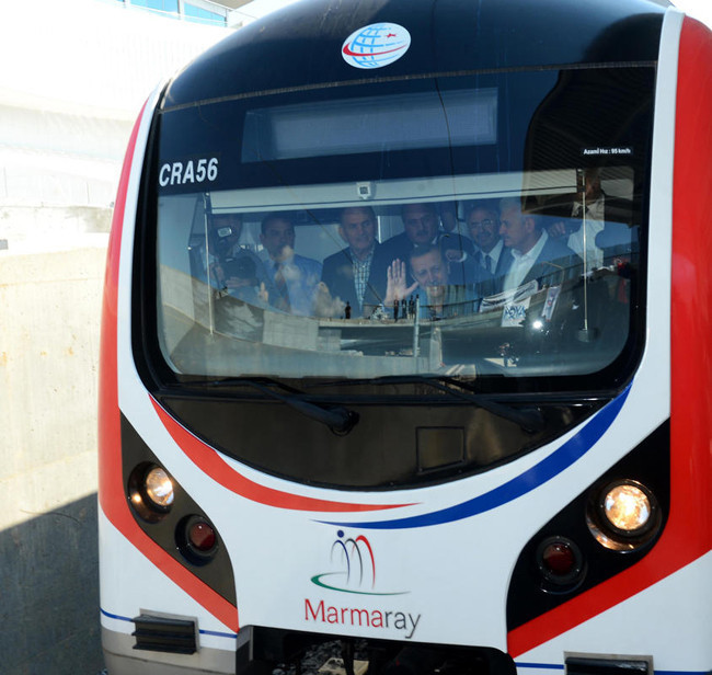 Erdoğan Marmaray'ı test etti - Resim: 2