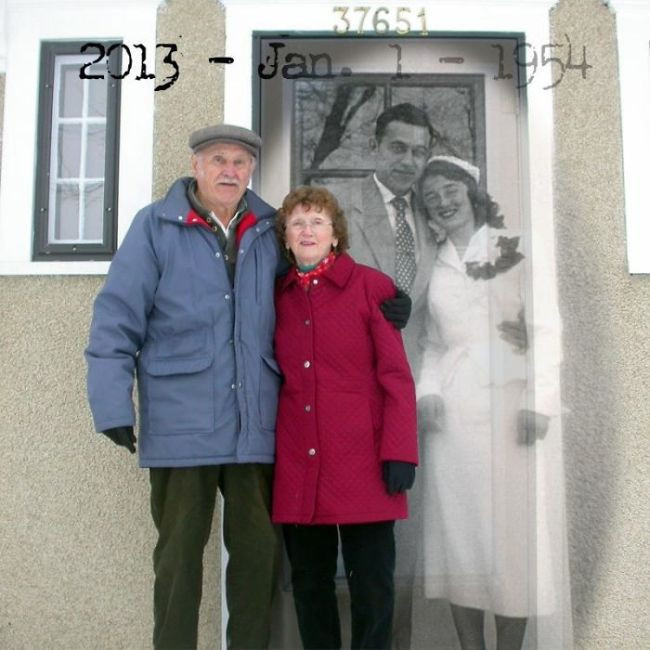 Aynı pozları yıllar sonra verdiler - Resim: 1