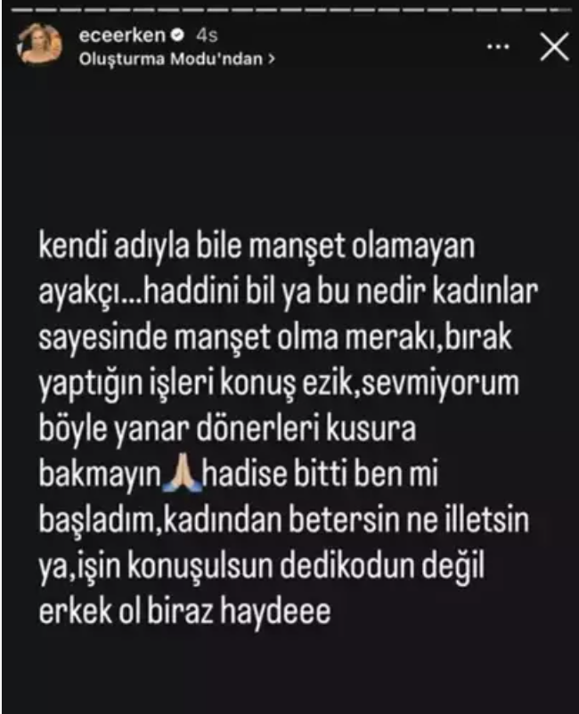 Ece Erken'den olay gönderme! Sinan Akçıl'a verdi veriştirdi! Önce Hadise şimdi... - Resim: 2