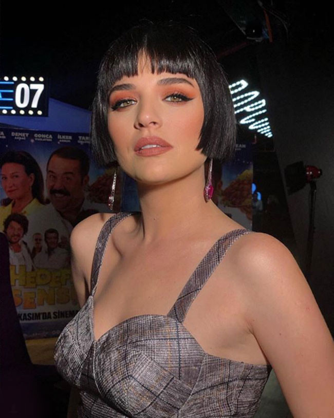 Gonca Vuslateri yeni imajıyla yıktı geçti Hedefim Sensin'in galasına damga vurdu - Resim: 4