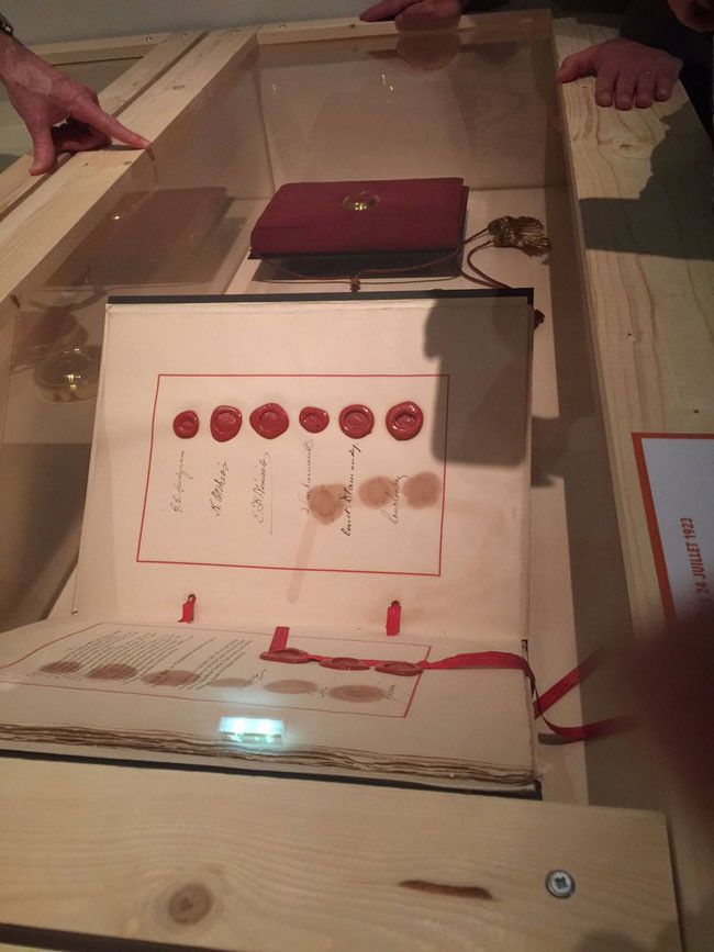 Lozan Anlaşması'nın orjinali ilk kez gün yüzüne çıktı işte fotoğrafları - Resim: 4