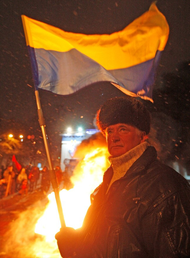 Ukrayna'da siyasi baskı protesto edildi - Resim: 1