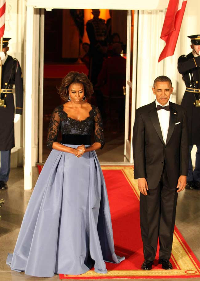 Michelle Obama düşman çatlattı! Kıyafete dikkat! - Resim: 3