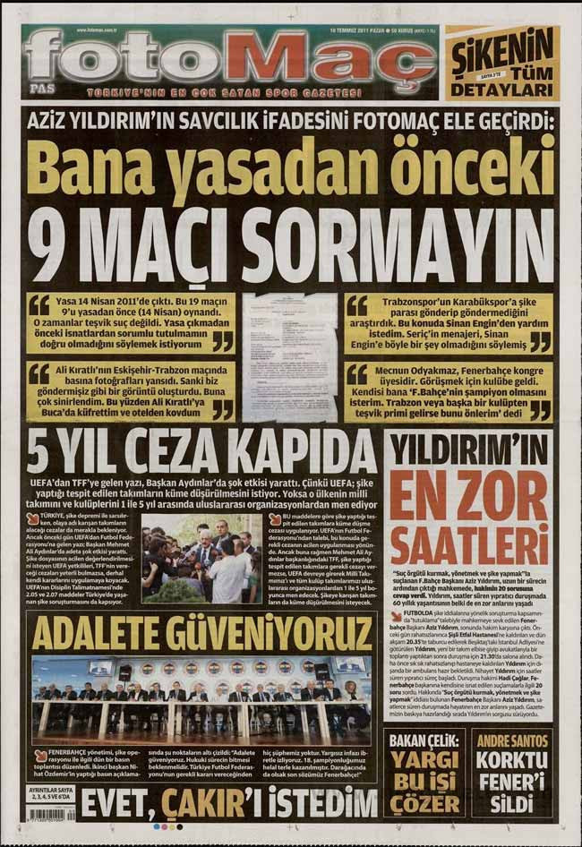 Fotospor'un manşetindeki ilginç sorular - Resim: 2