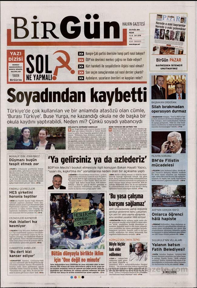 Türkiye'nin acısı manşetlere oturdu - Resim: 2