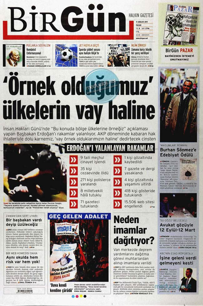 Gündemin en çarpıcı manşetleri - Resim: 3