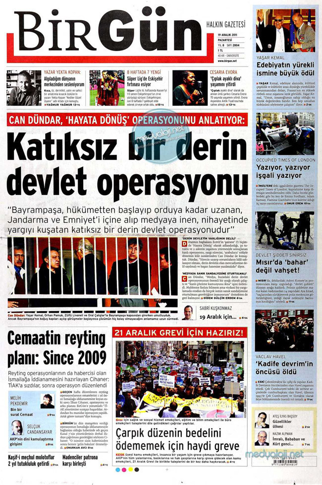 Günün en çarpıcı gazete manşetleri - Resim: 3