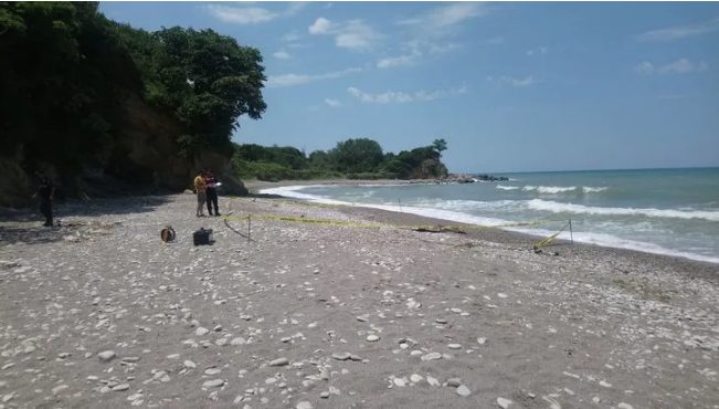 Düzce'de deniz mayını tetikleyicisi sahile vurdu! Jandarma alarma geçti - Resim: 1