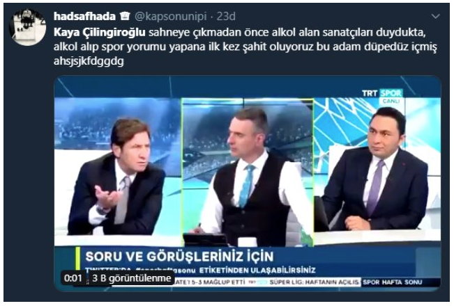 Kaya Çilingiroğlu anlattıklarıyla TT oldu! TRT'deki yayına alkollü çıktığı da söyleniyor - Resim: 1