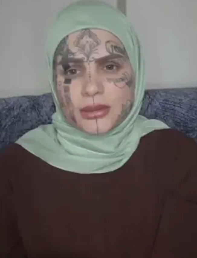 Yüzündeki dövmelerle gündem olan Nazan Ünal'ın yeni işi şaşırttı... - Resim: 3