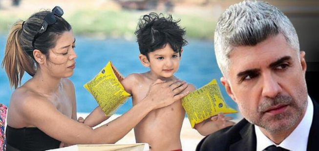 Zor günlerden sonra anne-oğul tatili: Feyza Aktan'ın oğlu Kuzey'i öpmelere doyamadı! - Resim: 1