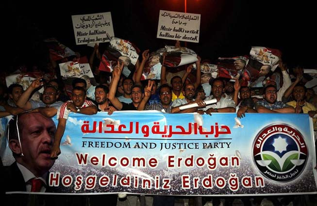 Erdoğan'a Mısır'da coşkulu karşılama - Resim: 4