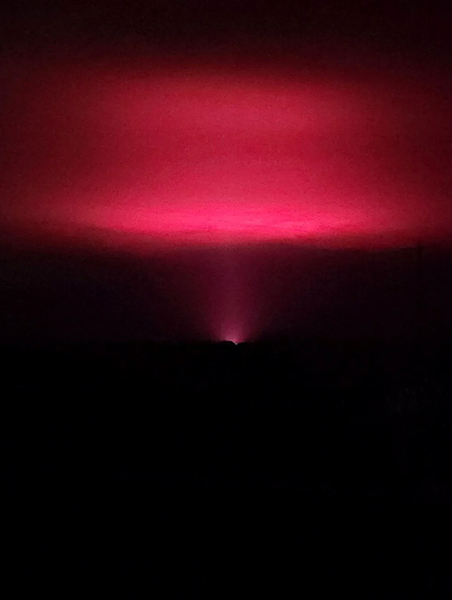 'Kıyamet kopuyor' sandılar gökyüzü bir anda pembeye döndü gerçek meğer... - Resim: 3