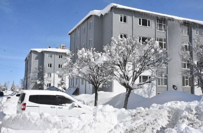 İlkbahar'da birçok il beyaza büründü, yollar ulaşıma kapandı - Resim: 3