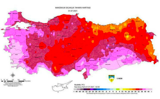 Meteoroloji bu defa mor haritayla uyardı! Bu saatlerde sakın dışarı çıkmayın! - Resim: 3