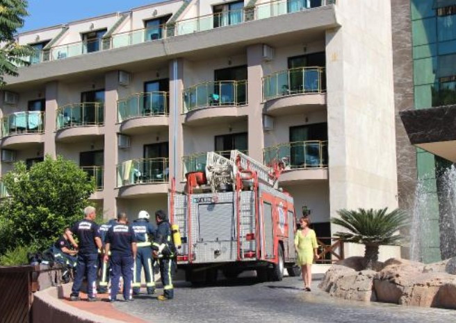 Antalya'da lüks otelde büyük panik her şey bir anda oldu - Resim: 2