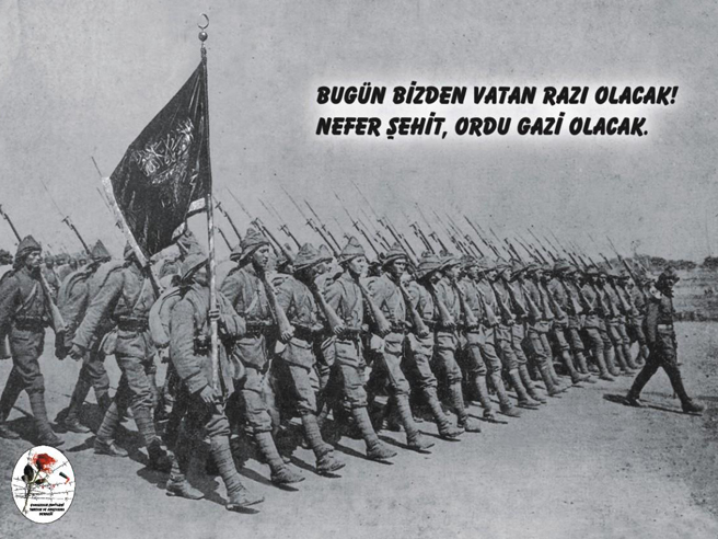 Kendi cenaze namazını kılan şehit - Resim: 4