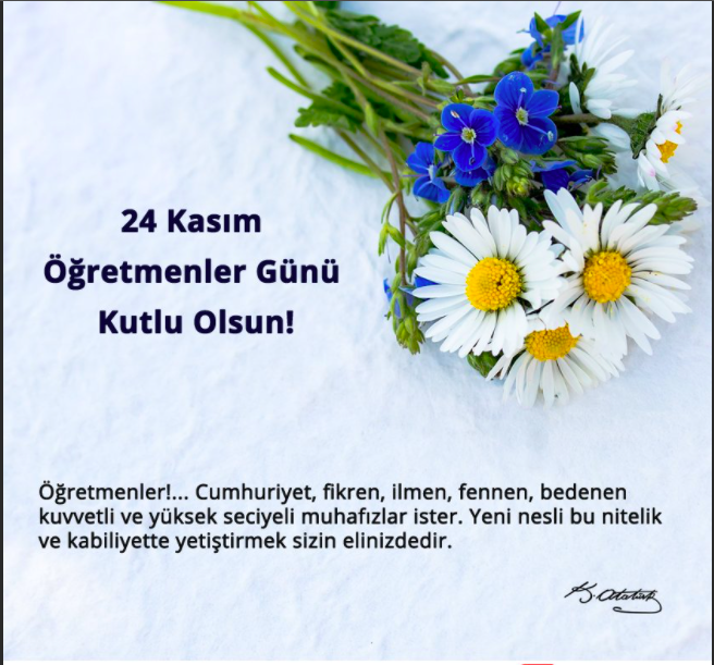 Öğretmenler Günü mesajı 2021 yeni ve kısa öz resimli 24 Kasım sözleri - Resim: 4