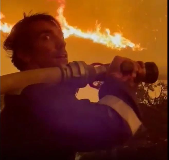 Milas yangınında itfaiyecilerle mücadele eden İbrahim Çelikkol'dan ilk açıklama - Resim: 1