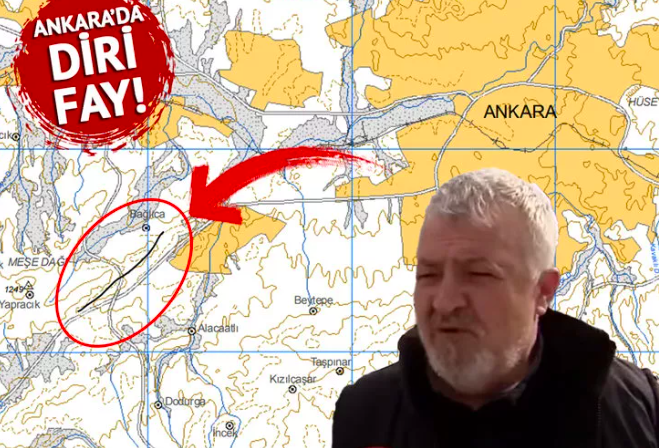 Ankara'da diri fay olduğu ortaya çıktı! Kritik yerleşim yerinden geçiyor - Resim: 3