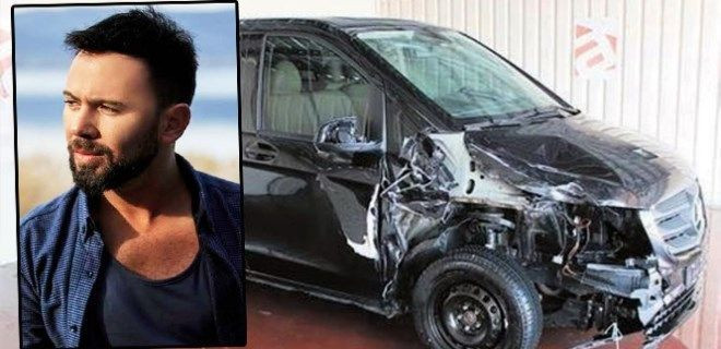 Berksan konserden dönerken kaza geçirdi! Aracı hurdaya döndü - Resim: 2