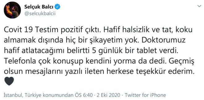Selçuk Balcı koronavirüse yakalandı! Neler yaşadığını anlattı - Resim: 2
