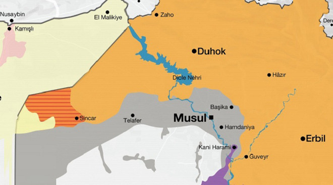 Sincar nerede Sincar'da kimler var neden önemli Sincar haritasına bakın! - Resim: 2