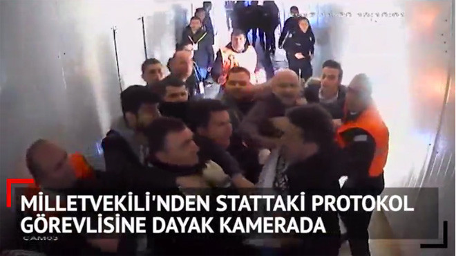 Miletvekilinden protokol görevlisine dayak! - Resim: 2