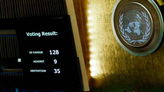 Tarihi Kudüs oylamasında ret oyu veren ülkeler hangileri? - Resim: 3