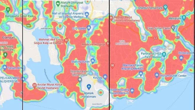 Omicron fena vurdu! İstanbul'da harita kırmızıya döndü - Resim: 2