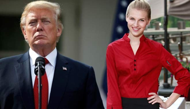 Trump'ı koridorda garson kızla ilişkiye girerken... - Resim: 1