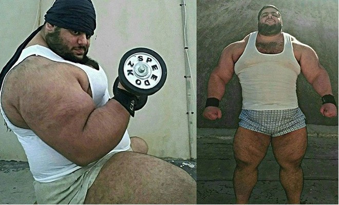 175 kiloluk İranlı Hulk! - Resim: 3