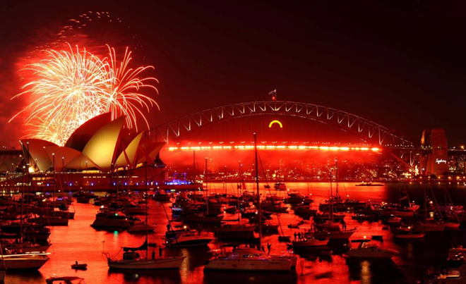2012 yılına işte böyle girdiler - Resim: 2