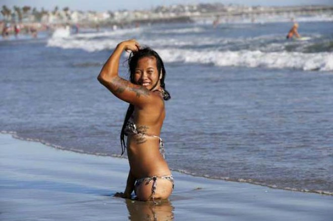 Dünyanın gözü onda bacakları olmayan model sınır tanımıyor - Resim: 4