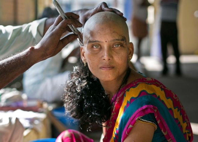 Hindistan'ın garip geleneği onların adağı çok başka - Resim: 1