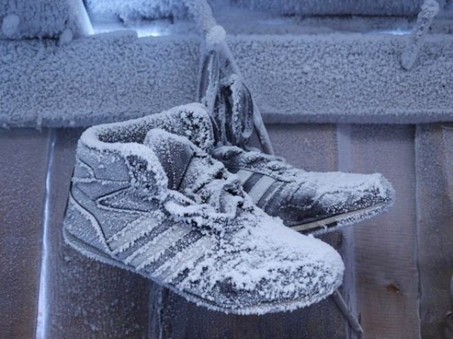 Bu şehirde 15 dakika dışarıda kalan donuyor! - Resim: 1