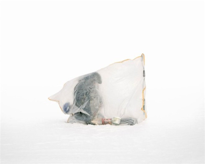 Eksi 35 derecede poşetle oturuyorlar sebebine bakın - Resim: 3