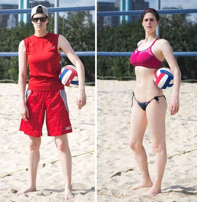 Takım elbiseyle erkek mini etek giydiğinde kadın oluyor! - Resim: 2